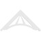 Ekena Millwork Pitch Stanford Architectural Grade PVC Gable Pediment, 36"W x 18"H x 1"P (12/12) GPP036X018X100STA - alternate 5